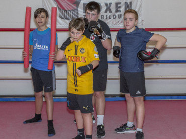 Boxen für Jungen Boys-Power Boxing)