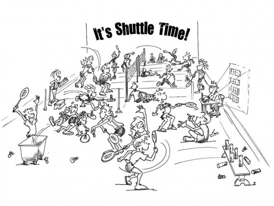 2023 alt Kinderbadminton-Turnier Shuttle Time